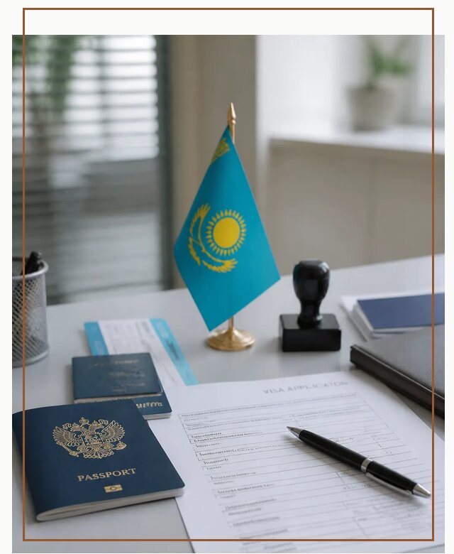 Оформление визы в Казахстан для поездки и работы в Можге