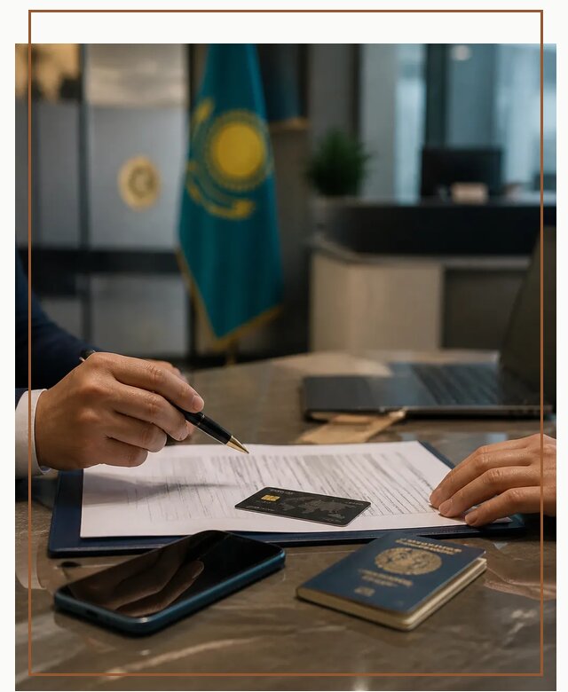 Открытие счета и банковской карты в Казахстане в Можге